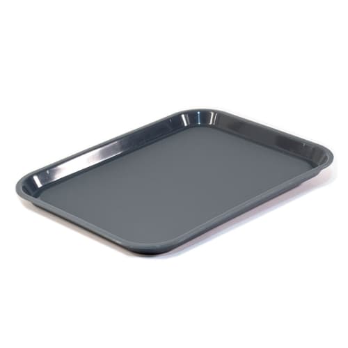 Essential Rectangular Tray with Round Corners, Graphite